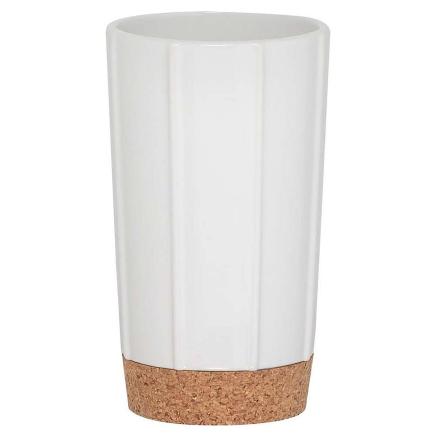 Cork white ποτήρι οδοντόβουρτσας Sealskin 362510410