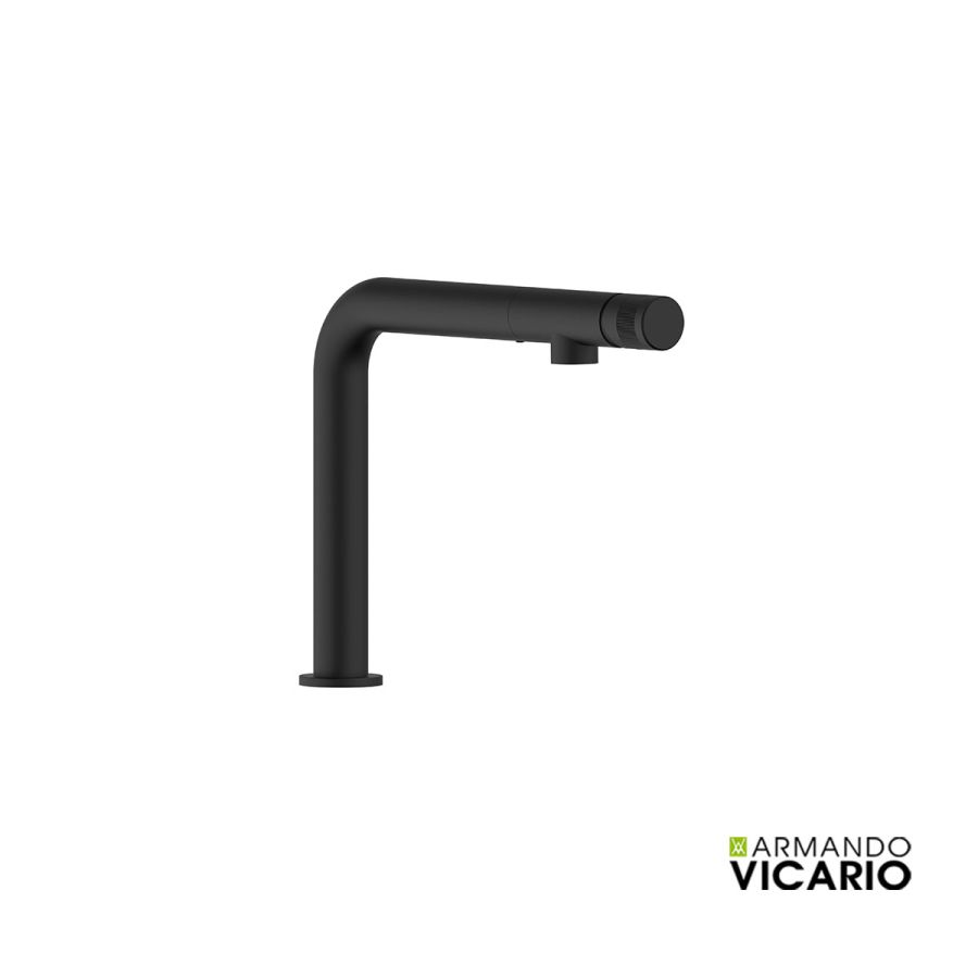 Μπαταρία Νεροχύτη Κουζίνας Lynea Vicario Black Matt 400741-400