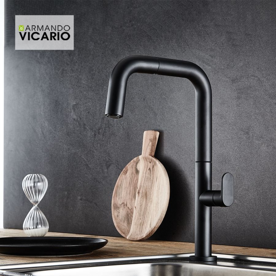ΜΠΑΤ.ΝΕΡΟΧ. EVA VICARIO BLACK MATT 400746-400