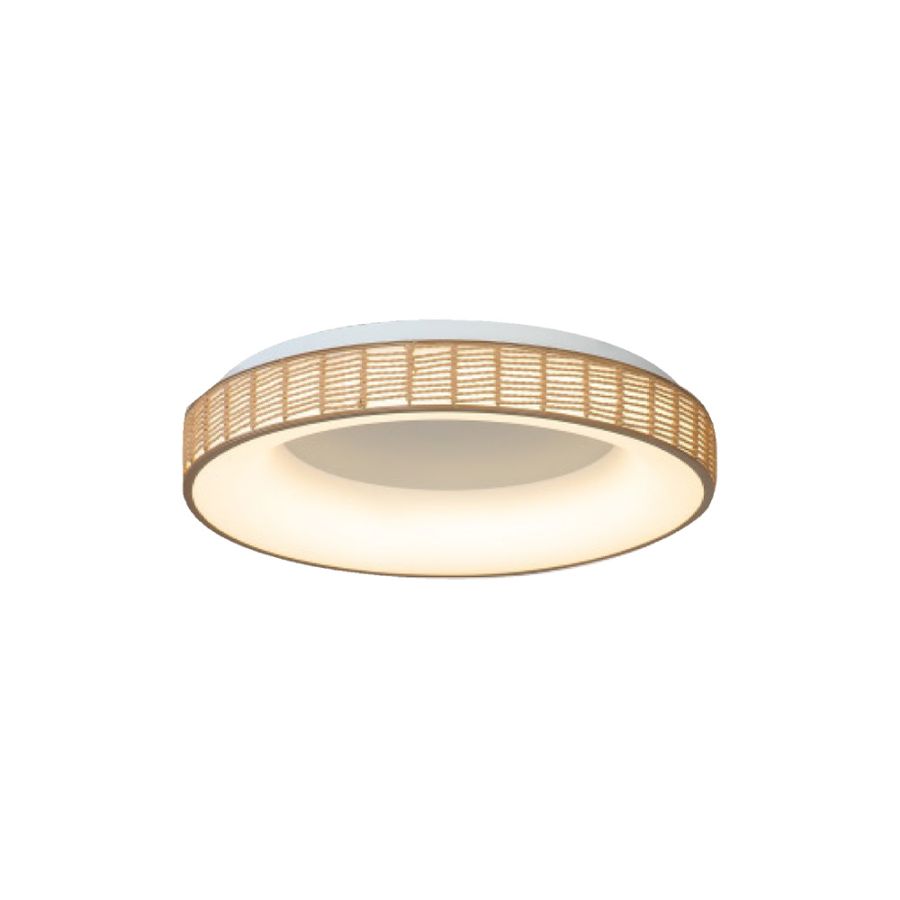 Πλαφονιέρα Οροφής LED από σχοινί 3CCT, 25W D:50x9,5cm 42042