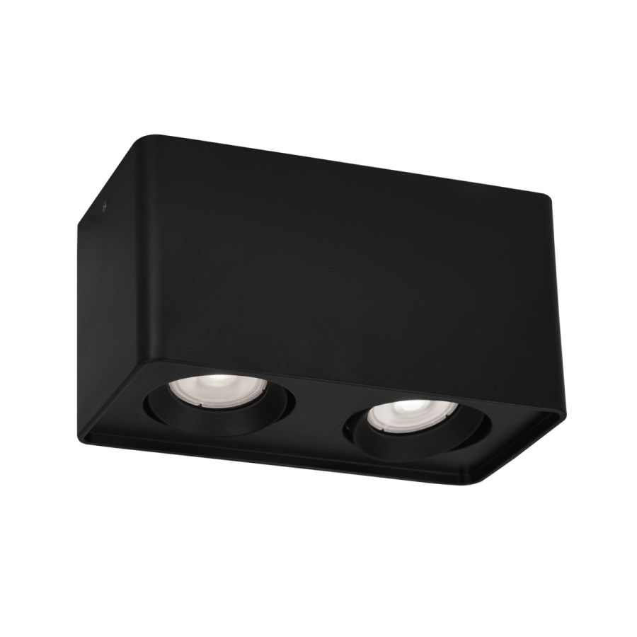 2/φωτη Πλαφονιέρα Μαύρη Arion Viokef 4279901