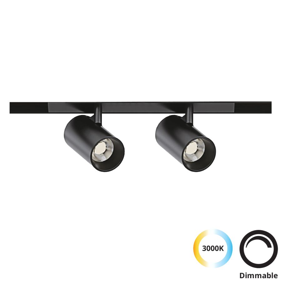 Διπλό Σποτ Track 10W Slim Magnetic Viokef 4288900