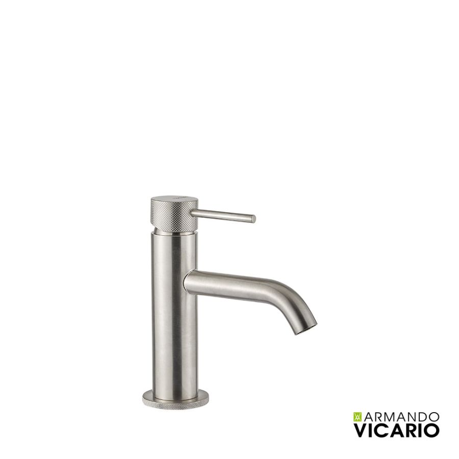 Μπαταρία Νιπτήρα με Βαλβίδα Clic-Clac Industrial Vicario Inox 512010-110