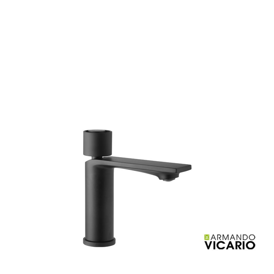 ΜΠΑΤ.ΝΙΠΤ. ΜΕ ΒΑΛΒ.CLIC-CLAC HALO VICARIO BLACK MATT 515010-400