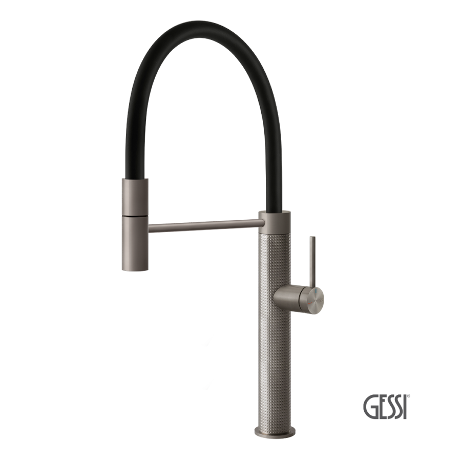 ΜΠΑΤ.ΝΕΡΟΧ. CESELLO GESSI INOX316 STEEL BRUSHED 60014-239