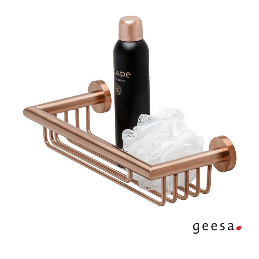 ΣΠΟΓΓΟΘΗΚΗ-ΜΠΟΥΚΑΛΟΘΗΚΗ NEMOX GEESA PVD ROSE-GOLD 6514-811
