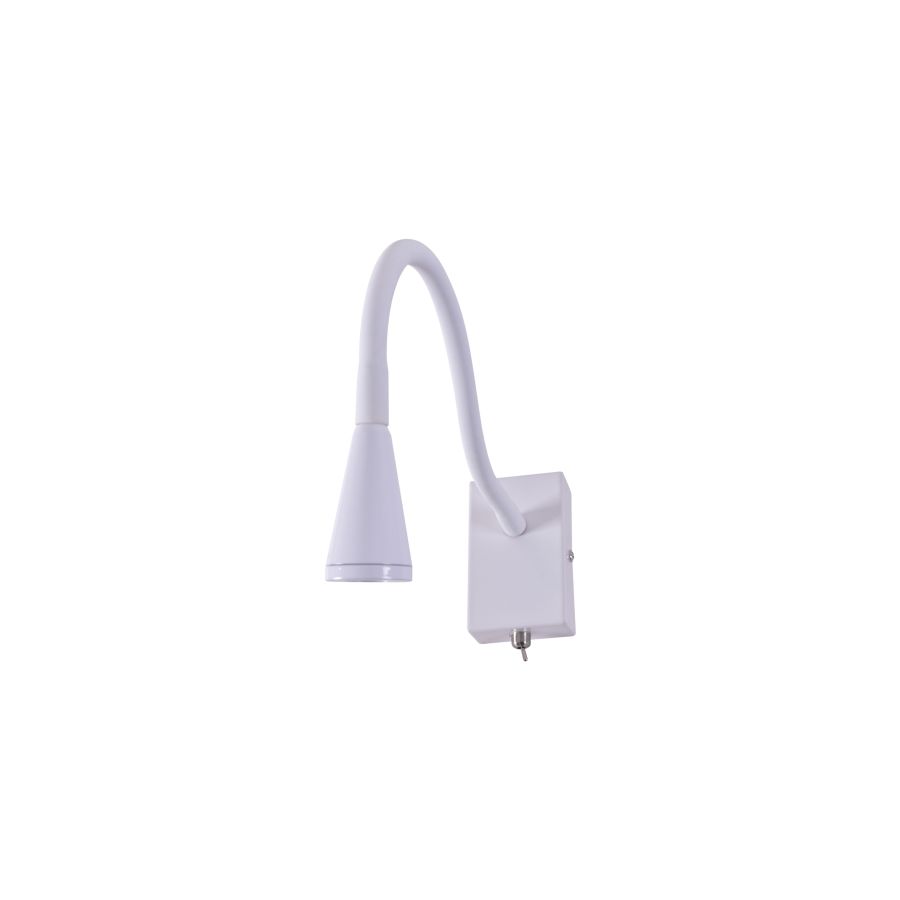 SE 124-1AW CABLE WALL LAMP WHITE MAT 1Β1 HOMELIGHTING 77-3590