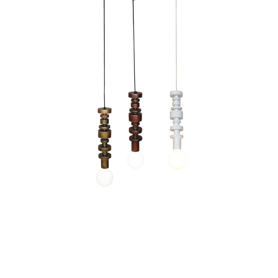 HL-3546-1 GABRIEL WHITE PENDANT HOMELIGHTING 77-3835