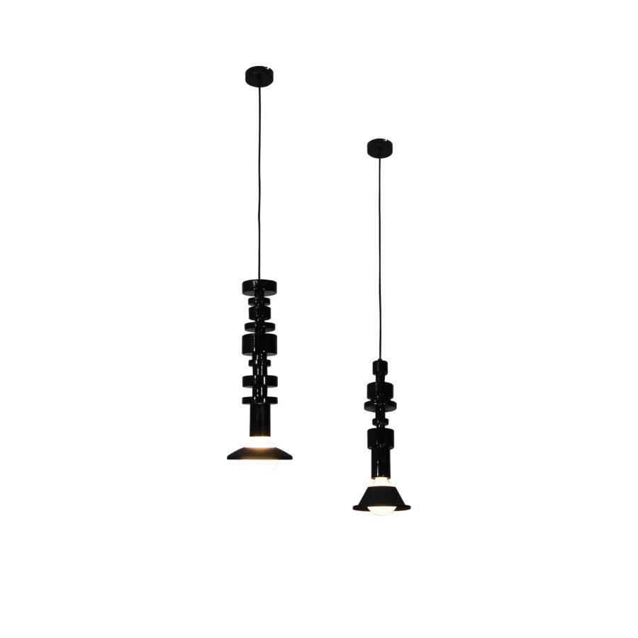 HL-3547-1 GABRIEL BLACK PENDANT HOMELIGHTING 77-3840