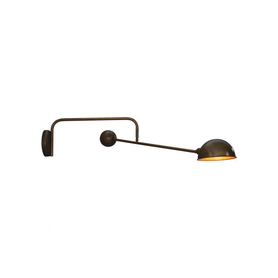 HL-3539-1 L OLIVER OLD BRONZE WALL LAMP HOMELIGHTING 77-3883