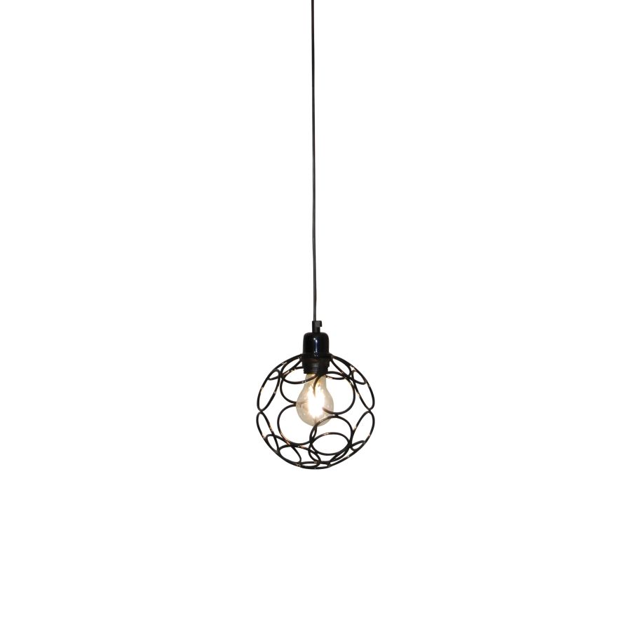 HL-3588-1 ALINE BLACK PENDANT HOMELIGHTING 77-4058