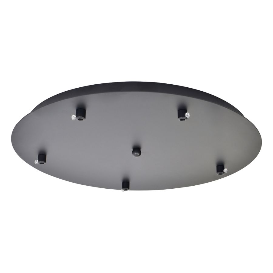 ROZETTA-5-B BLACK Γ1 # HOMELIGHTING 77-4389