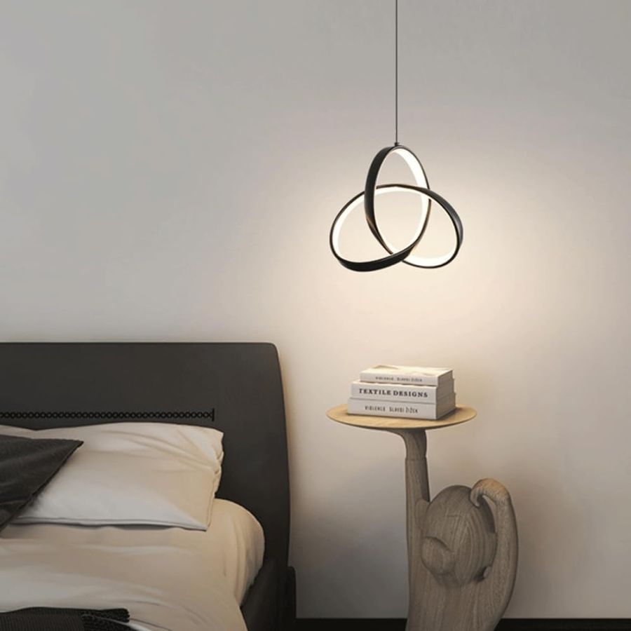 SE LED 25 MIRABELLA BLACK PENDANT 22W 3CCT WITH MEMORY 2 YEARS WARRANTY Ζ4 HOMELIGHTING 77-50494