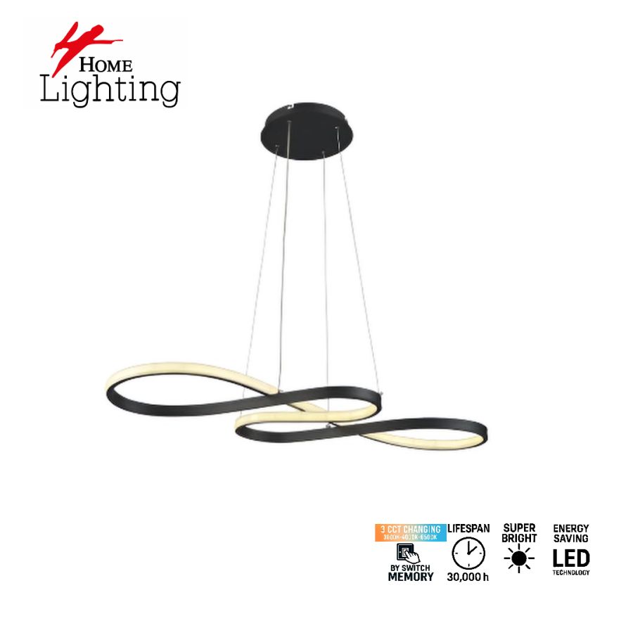 SE LED 120 OTTO BLACK 3CCT WITH MEMORY 2 YEARS WARRANTY HOMELIGHTING 77-51152