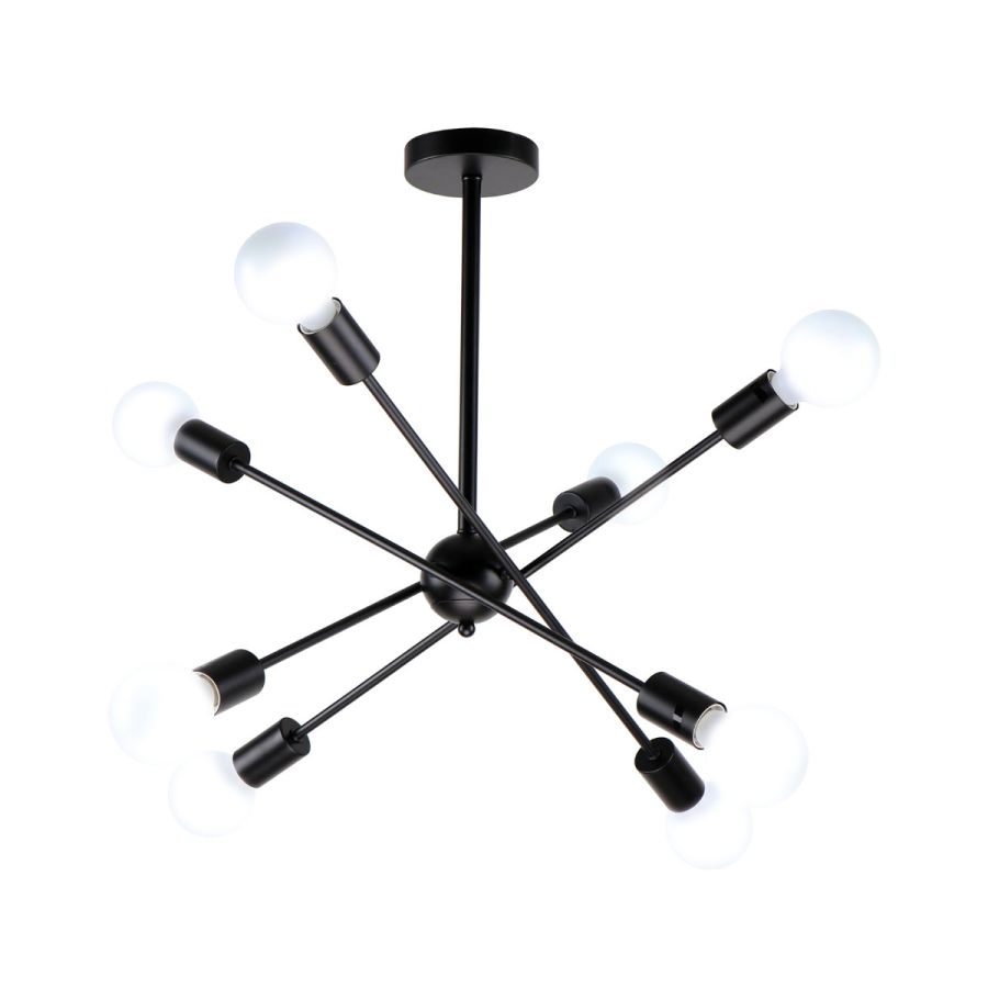 KQ 2629/8 GWEN BLACK PENDANT Δ4 HOMELIGHTING 77-8092