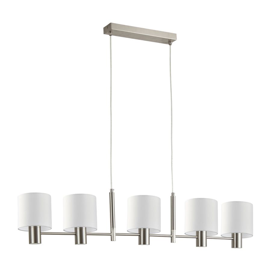 SE21-NM-120-SH1 ADEPT NICKEL MATT PENDANT+ HOMELIGHTING 77-8290