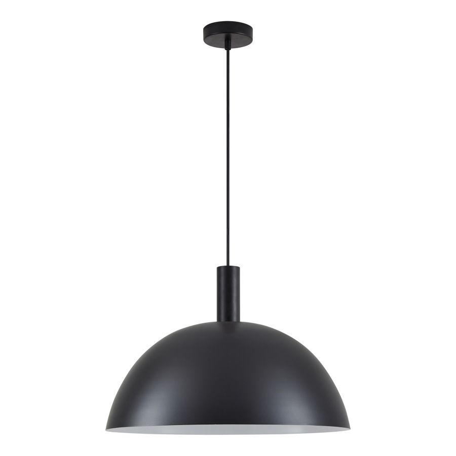 SE21-BL-4-MS50 ADEPT TUBE Black Metal Shade Pendant+ HOMELIGHTING 77-8501