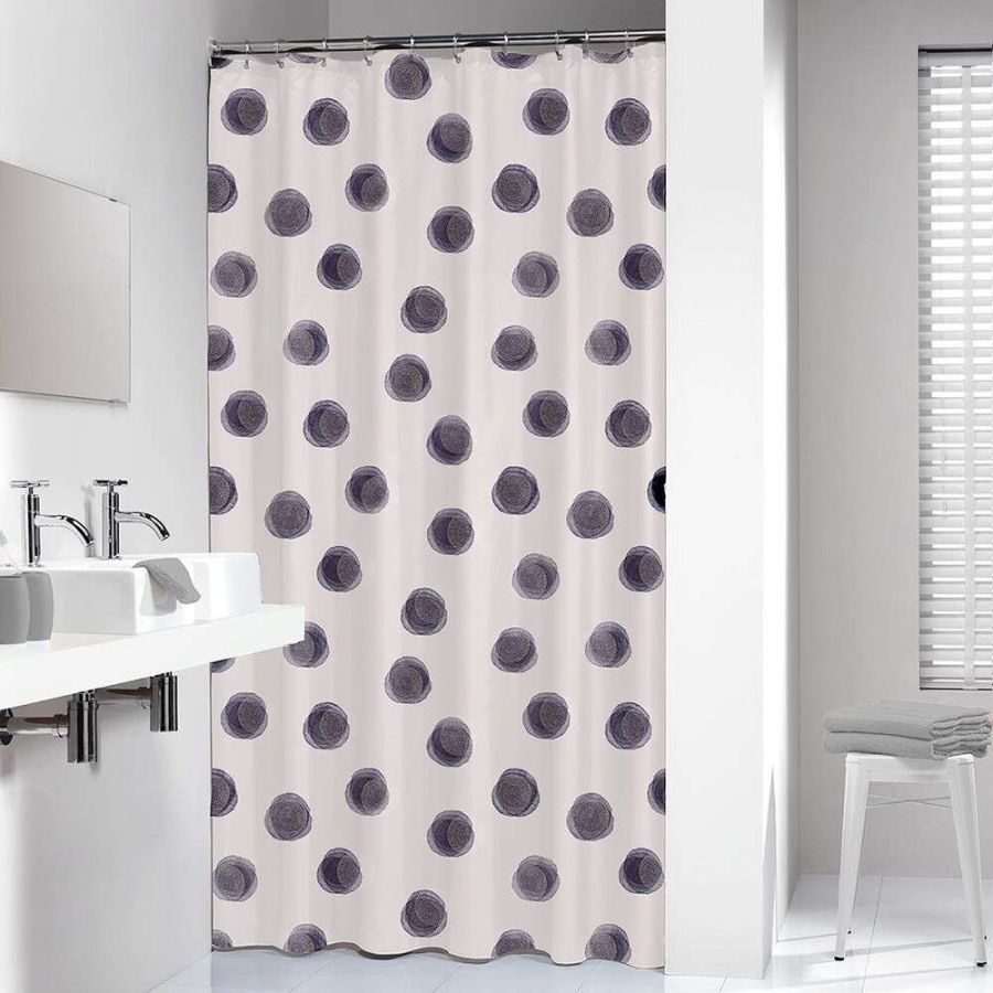 Mood 180x200 blue κουρτίνα μπάνιου πλαστική Sealskin 800145