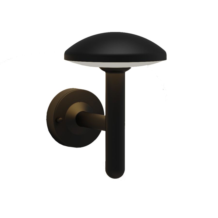 it-Lighting Keowee LED 12W 3CCT Outdoor Wall Lamp Black D:180 x 210 x 240 mm 80205210