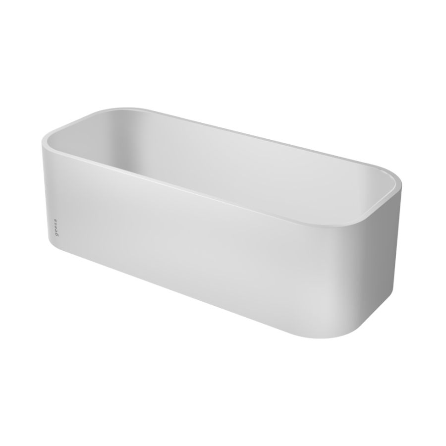 ΜΠΟΥΚΑΛΟΘΗΚΗ 25x11,1 εκ. FRAME GEESA WHITE MATT 8901-300