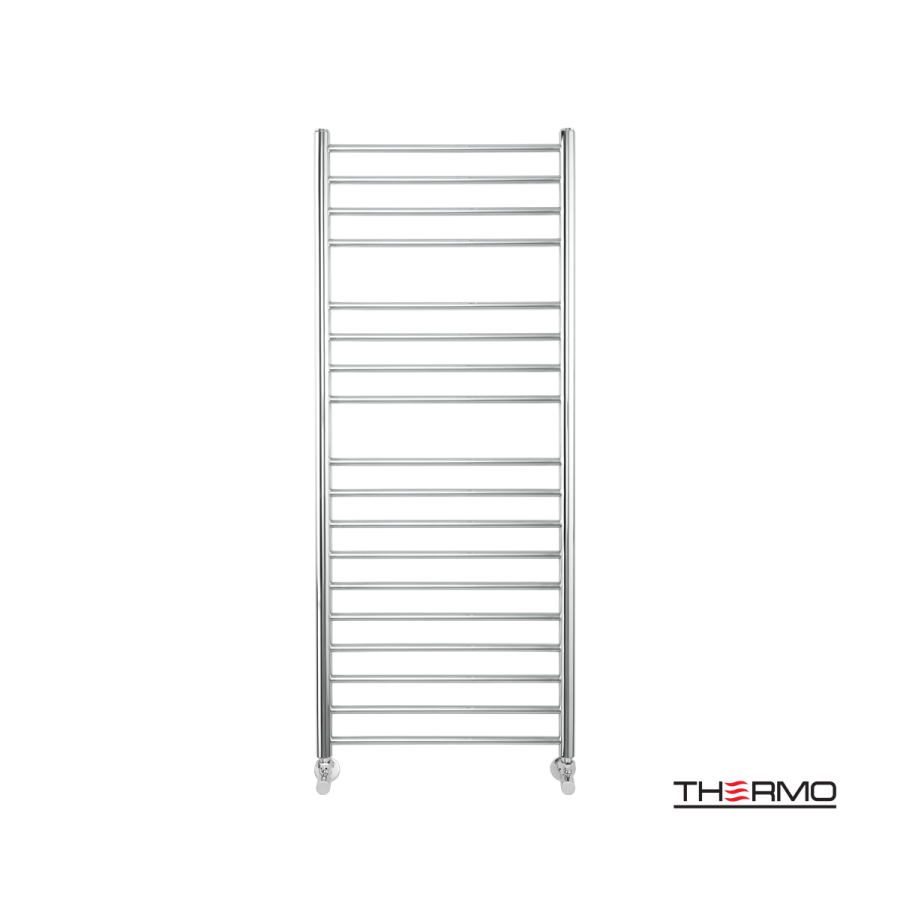 Θερμαινόμενη Πετσετοκρεμάστρα μπάνιου Inox BELLAVIA  120x50 polished BEL12050-110