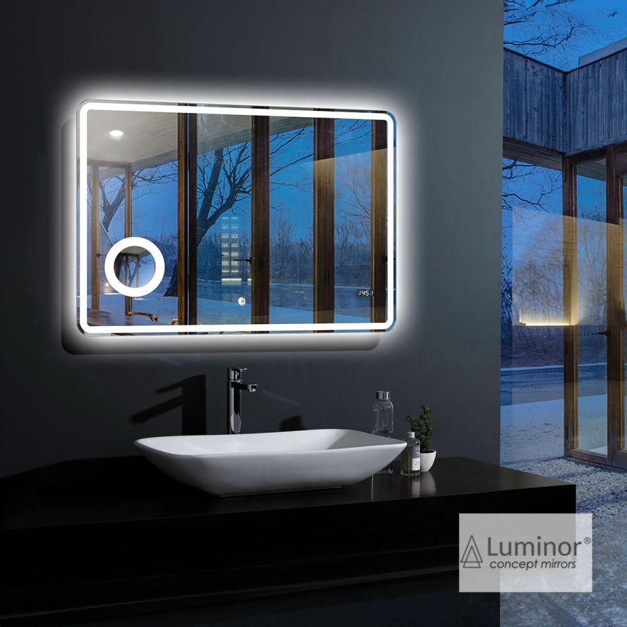 Καθρέπτης Μπάνιου CULT 100x80 Luminor CUL10080