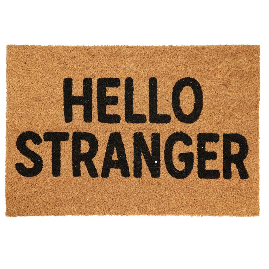 Πατάκι Εισόδου 40x60cm ''HELLO STRANGER'' MRShome DF-0006001