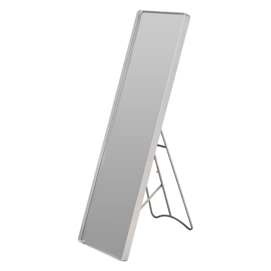 Επιδαπέδιος Καθρέπτης Μεταλλικός 113cm White MRShome DF-0039000