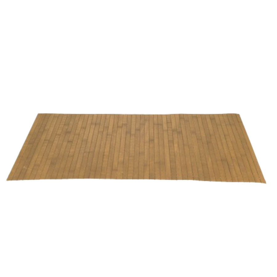 Πατάκι Μπάνιου από Bamboo 50x80cm Natural Brown MRShome  DF-0044002