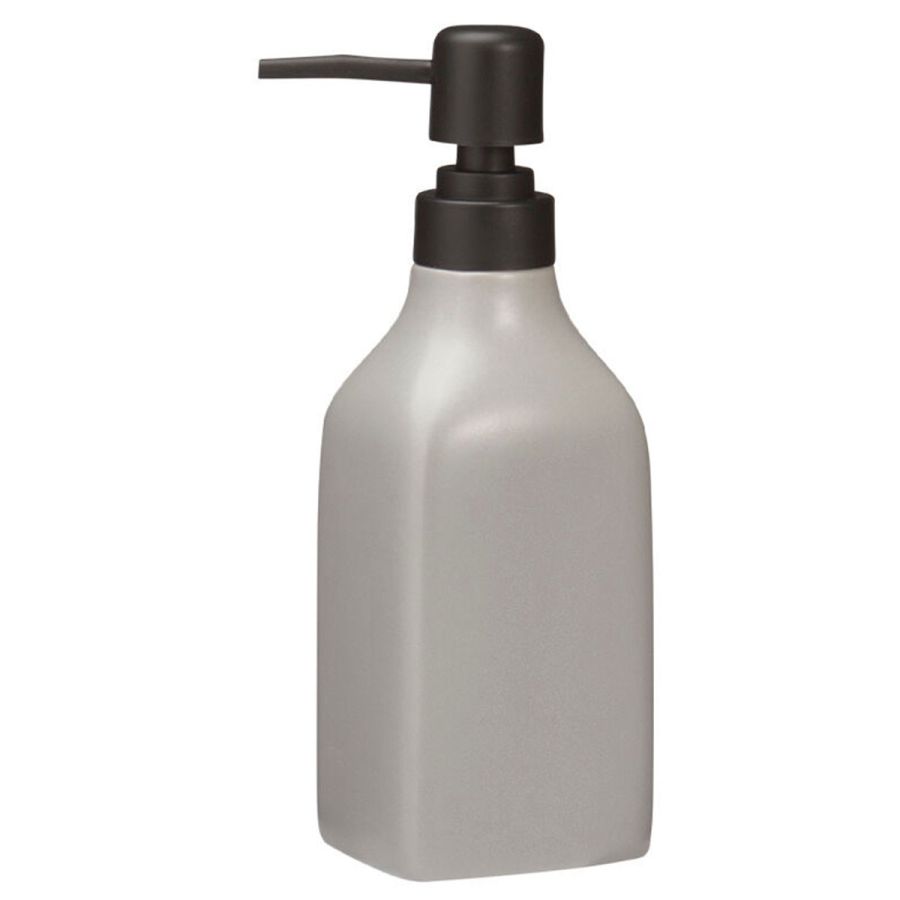 Δοχείο Κρεμοσάπουνου Stoneware 350ml 9x6x19.5cm Cool Grey 5U MRShome  DF-0096003