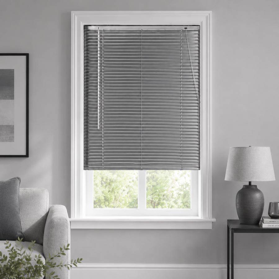 Μεταλλικό Στόρι αλουμινίου 25mm 80x140cm Γκρι MRShome DRV-GR080140