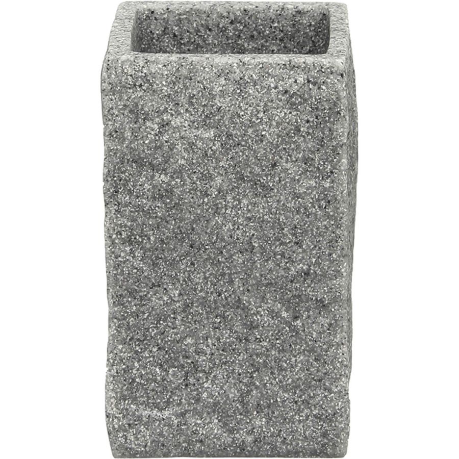 Ποτήρι Οδοντόβουρτσας Polyresin Γκρί MRShome  DS-8891L02
