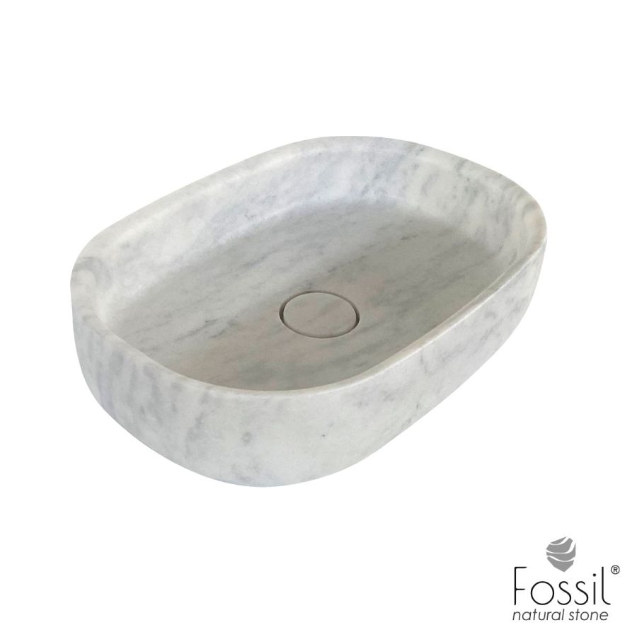 ΝΙΠΤΗΡΑΣ ΜΑΡΜΑΡΙΝΟΣ DUNE 55x38 H.14 FOSSIL CARRARA NUOVO DSB55-300