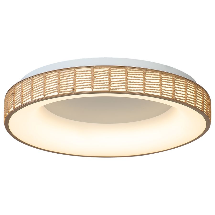 Πλαφονιέρα Οροφής Paper Fest Φυσικό Χρώμα 41xH10,5cm Led max 44w 2100lm CCT 3000-6000K Dimmable by Remote Control Sun Light FORTE-40-Y 