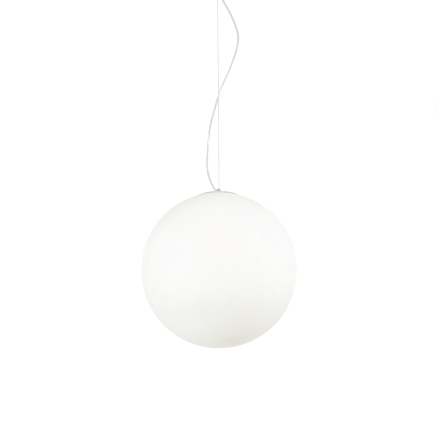 Κρεμαστό Φωτιστικό MAPA Λευκό SP1 D40 Ideal Lux 032139