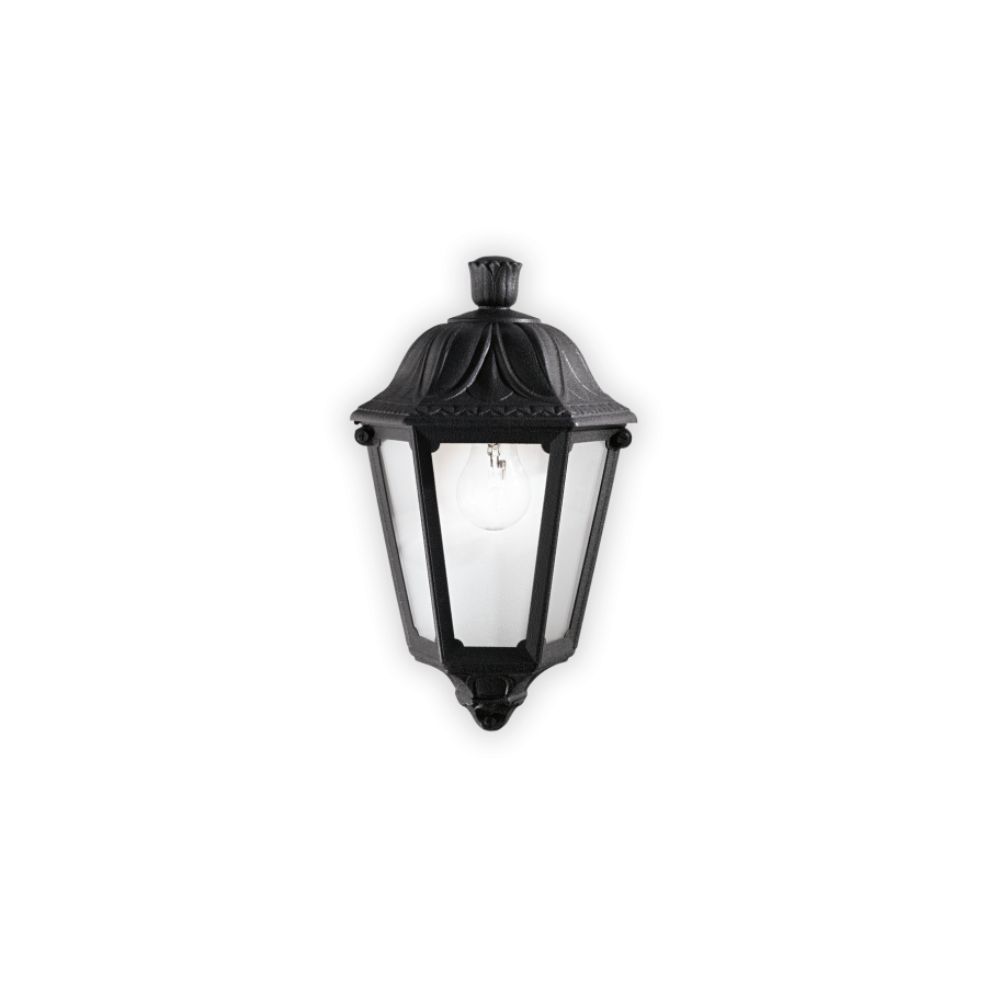 Απλίκα DAFNE AP1 SMALL Μαύρο Ideal Lux 101552