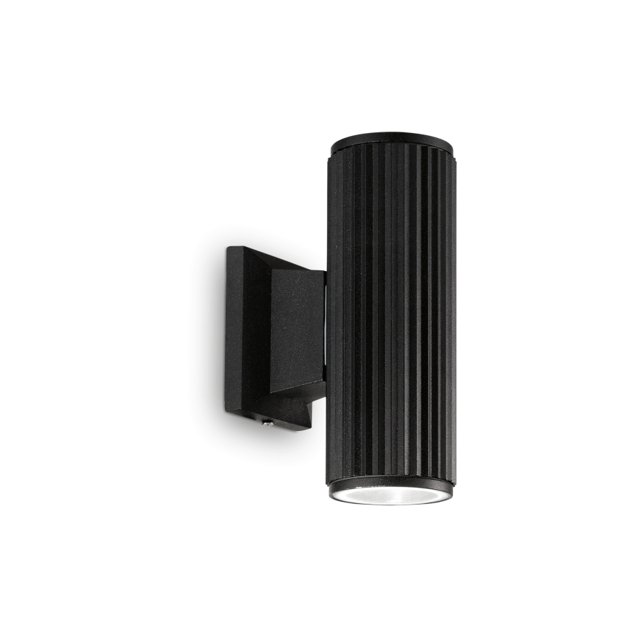 Απλίκα BASE AP2 Μαύρο Ideal Lux 129433