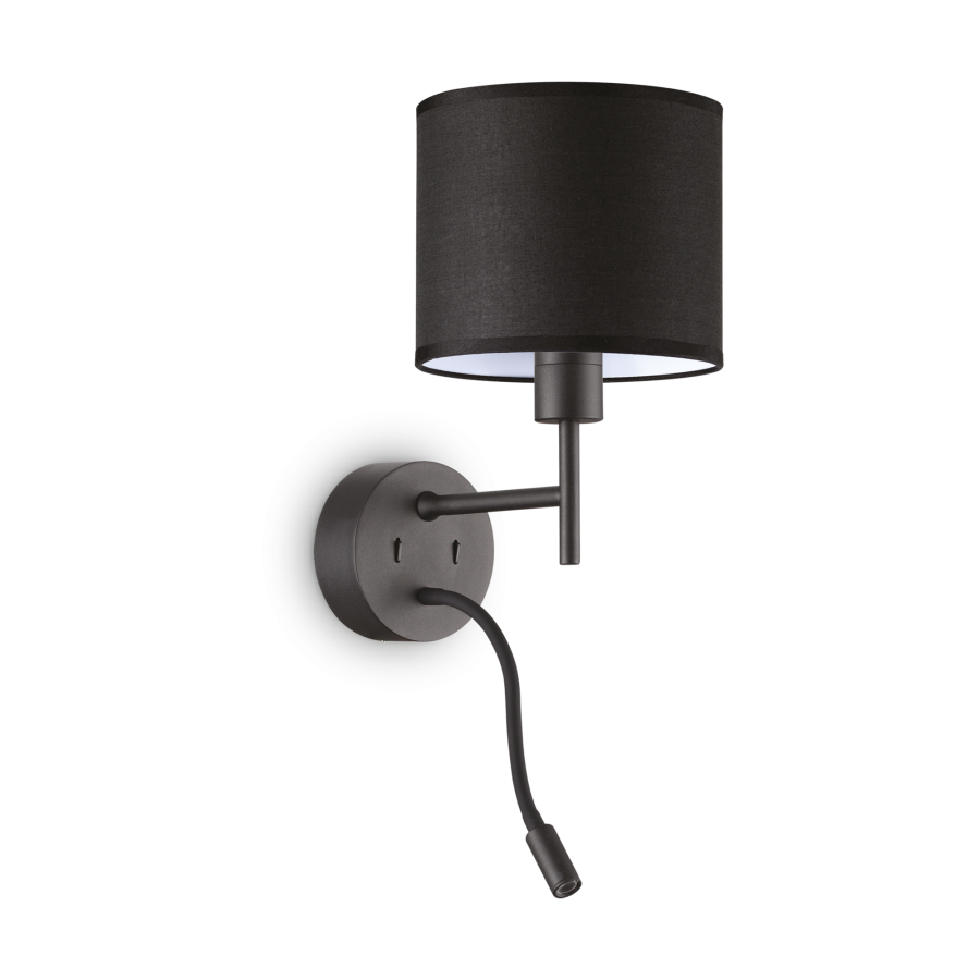 Απλίκα SET UP MAP2 Μαύρο Ideal Lux 259826