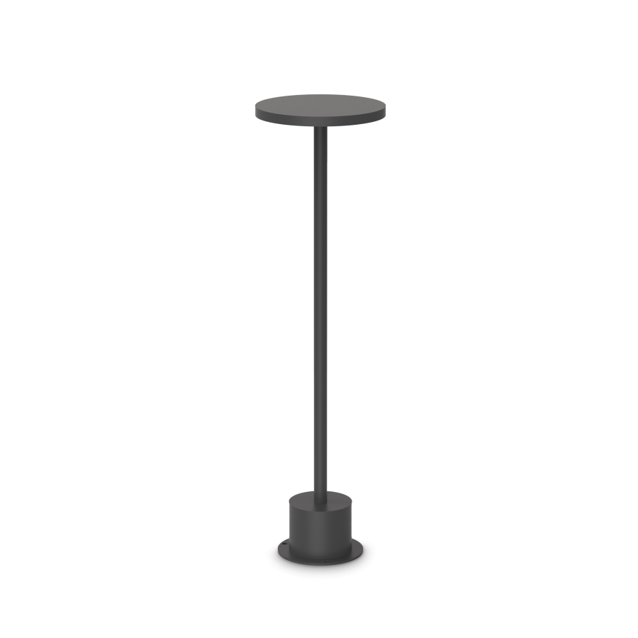 Φωτιστικό Δαπέδου TOFFEE PT D160 H050 Μαύρο Ideal Lux 347851