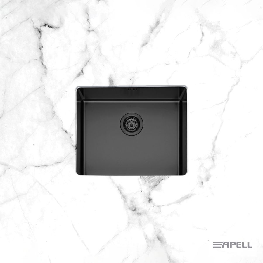 ΝΕΡΟΧΥΤΗΣ ΥΠΟΚ/ΝΟΣ METAMORFOSI 54x44 PVD BLACK APELL MEM54-411