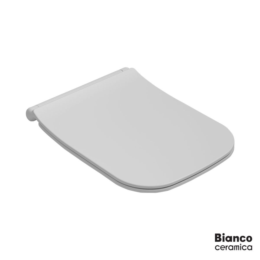 Κάλυμμα Λεκάνης MIZO Slim Soft Close Bianco Ceramica White Matt MS36SC-301