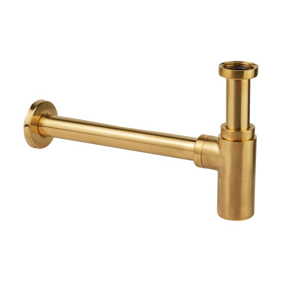 Σιφών Νιπτήρα Minimal AISI316 Inox PVD Brushed Gold N0262-211