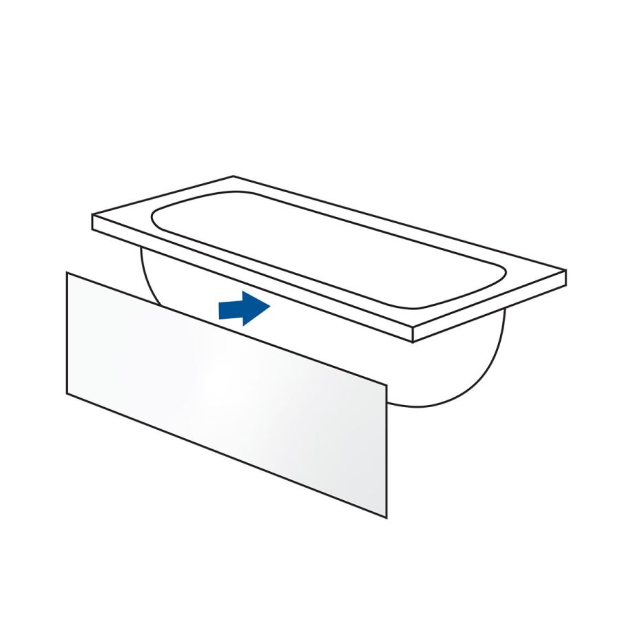 Ποδιά  Εμπρός Μπανιέρας 170*80cm Sirene PR170/53
