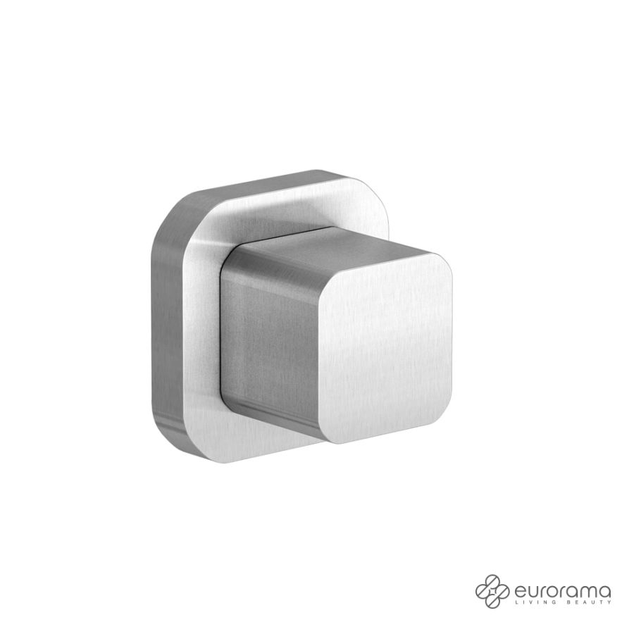 Εκτροπέας 3 εξόδων για εντοιχισμένο σύστημα ντουζιέρας, Eurorama Quadra Inox Finish R4758-110