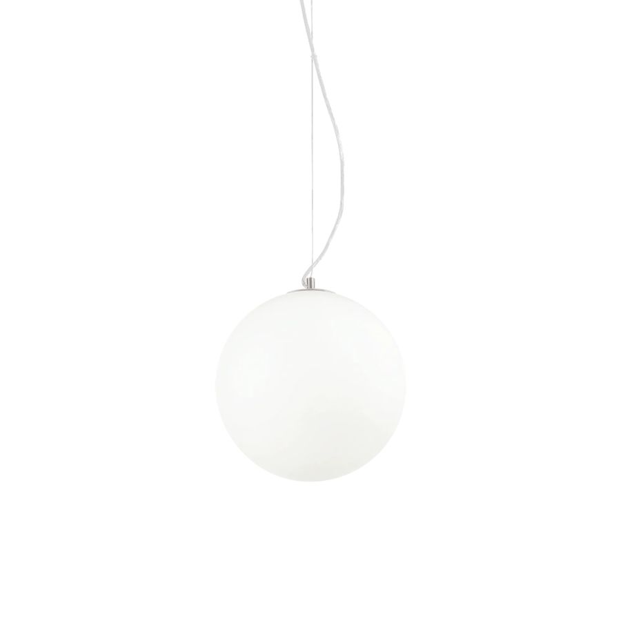 Κρεμαστό Φωτιστικό MAPA Λευκό SP1 D30 Ideal Lux 009087