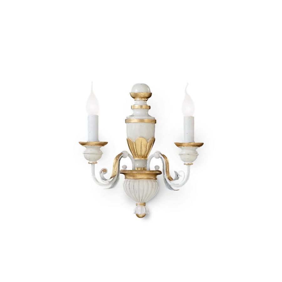 Απλίκα FIRENZE AP2 Λευκό Ideal Lux 012902