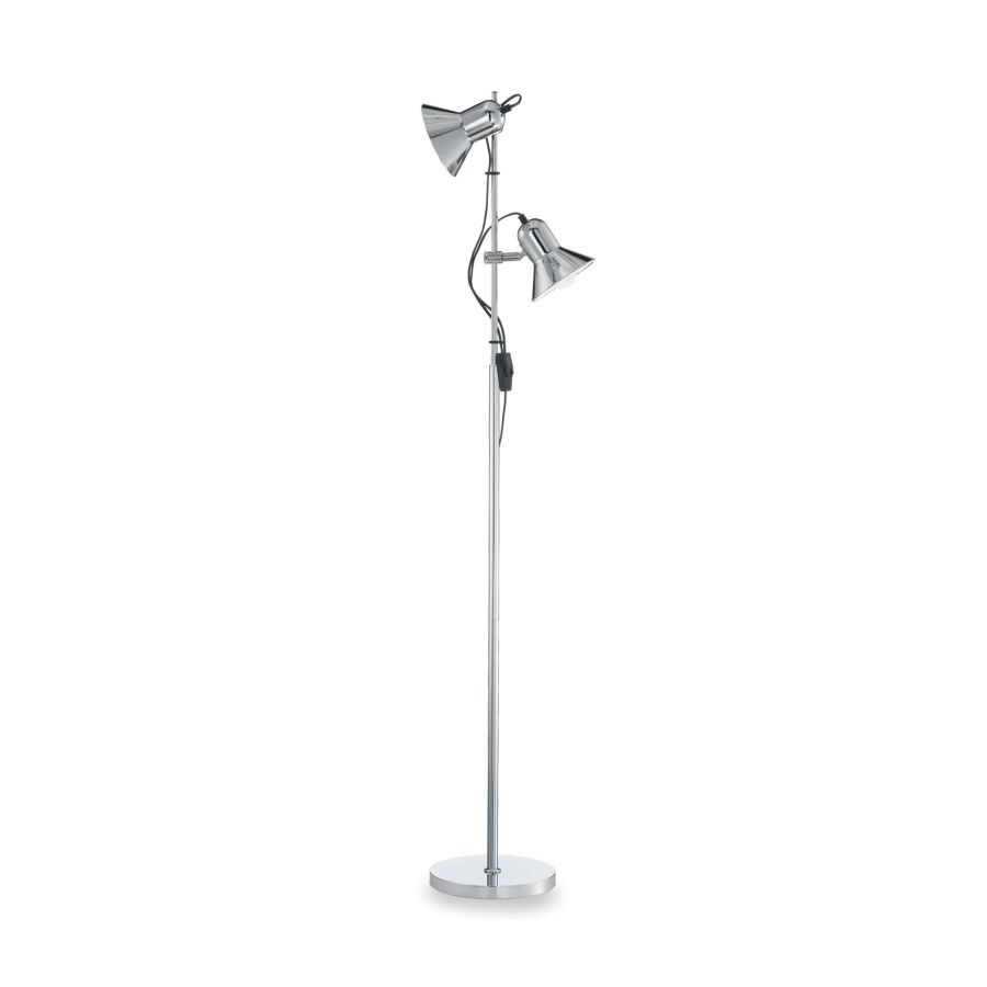 Φωτιστικό Δαπέδου POLLY PT2 Χρώμιο Ideal Lux 061122