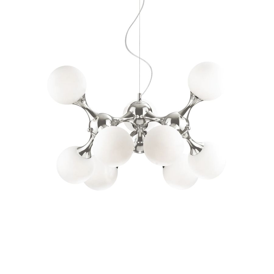 Κρεμαστό Φωτιστικό NODI SP9 Λευκό Ideal Lux 082059