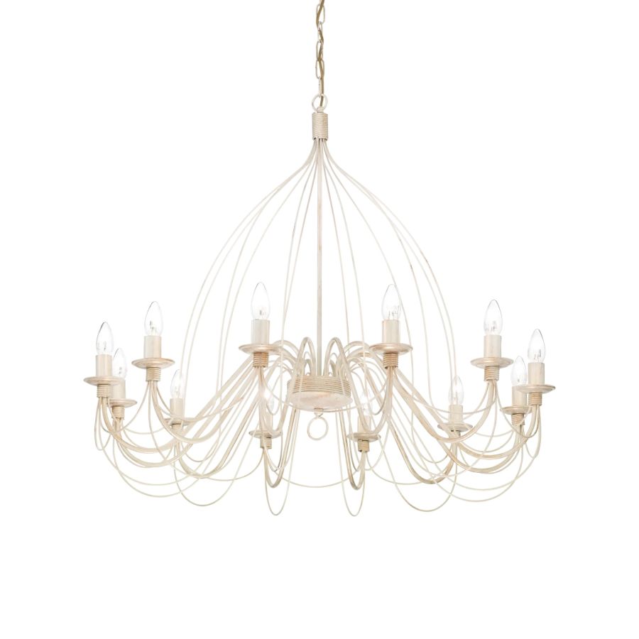 Κρεμαστό Φωτιστικό CORTE SP12 Λευκό Ideal Lux 097664