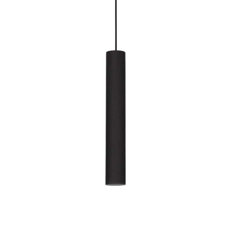 Κρεμαστό Φωτιστικό LOOK SP1 ROUND D60 H400 Μαύρο Ideal Lux 104928